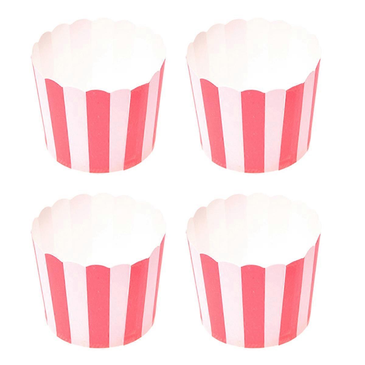 50x Cake Case Baking Cups Kitchen Baking Red 