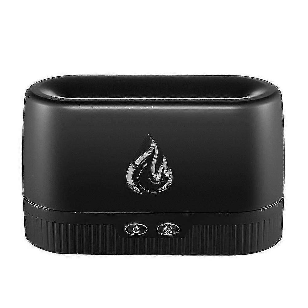 1pc Abs Humidifier-modern Fire Pattern Desktop Atomizer Hydrating Device For Home