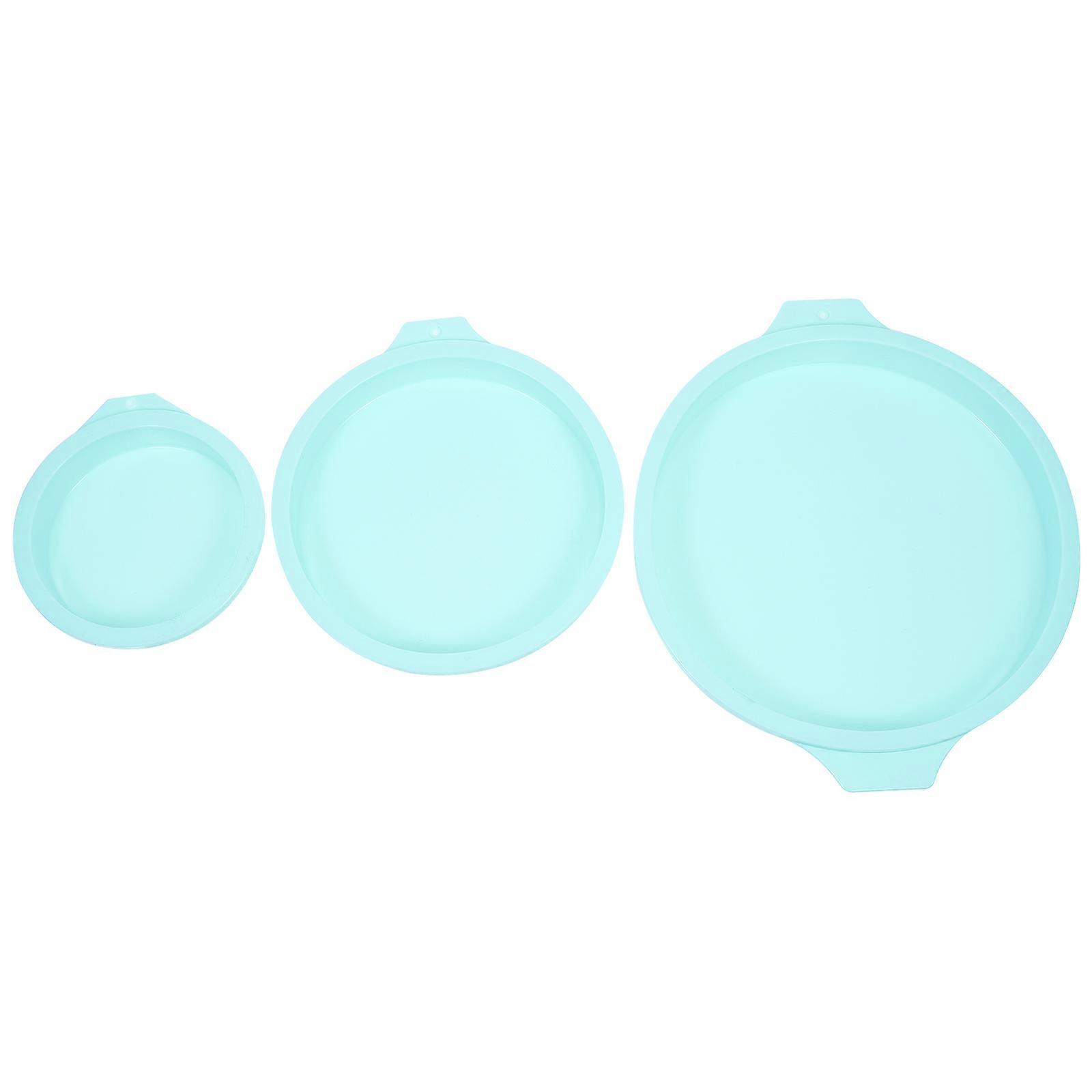 Silicone Layered Mousse Molds Cake Pan for Baking 3Pcs Round Kitchen Tools