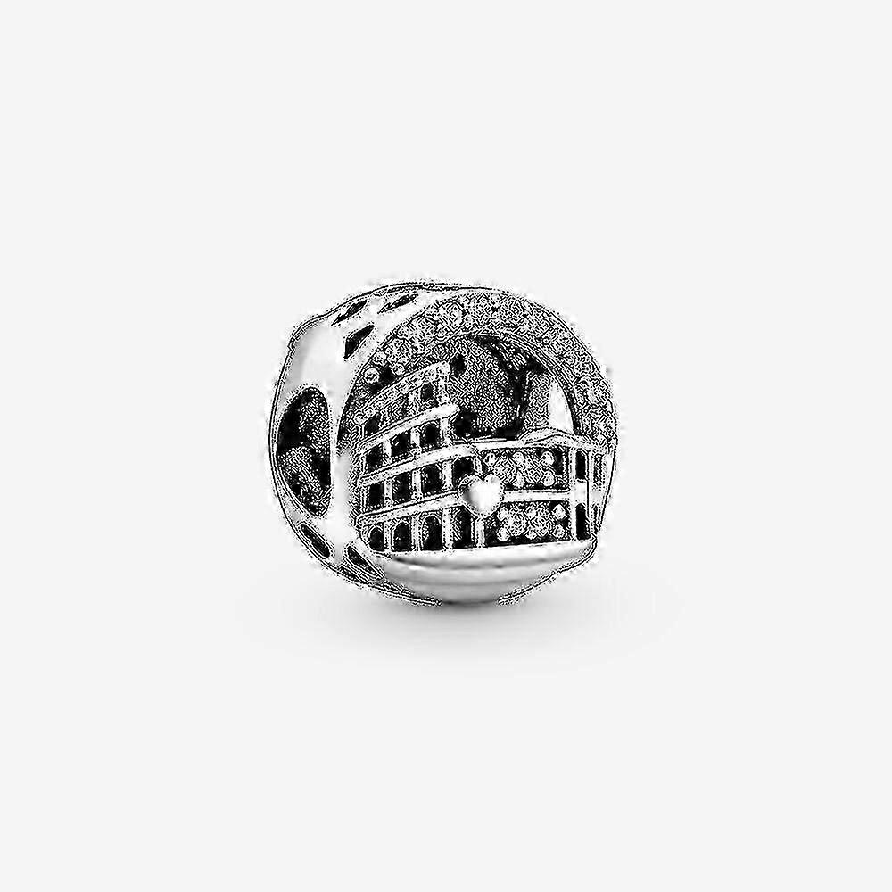 Bracciale Pandora da donna in argento sterling con ciondolo a forma di auto, accessorio 26 pezzi