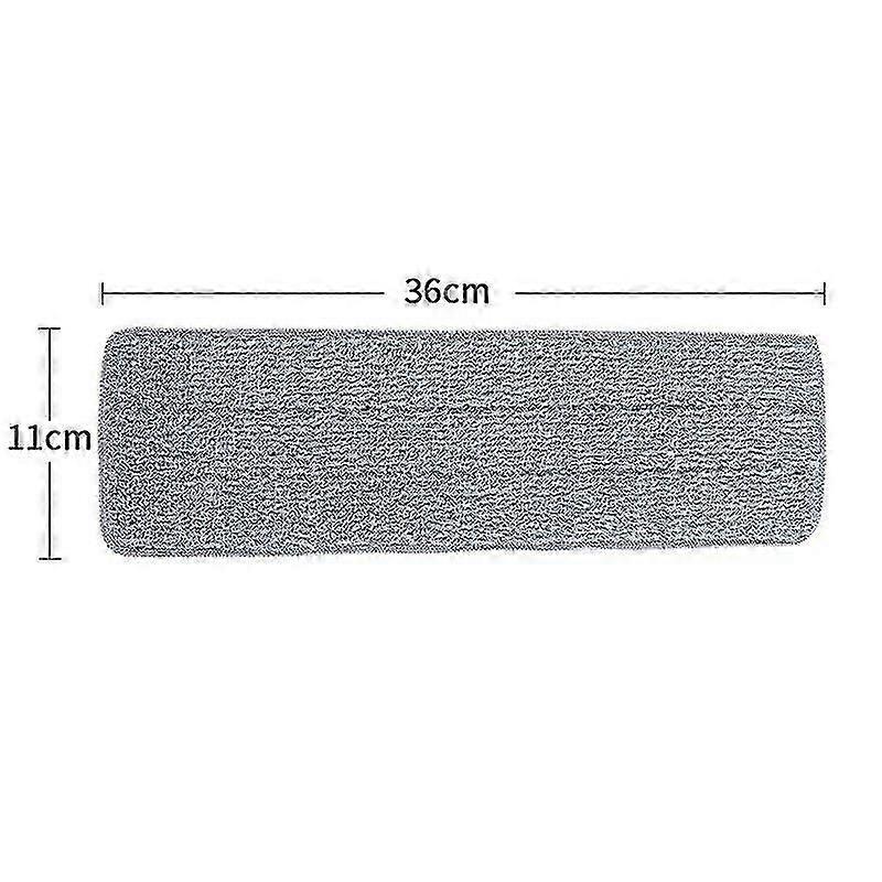 Window Squeegee Microfiber Pads Replacements Pack of 2