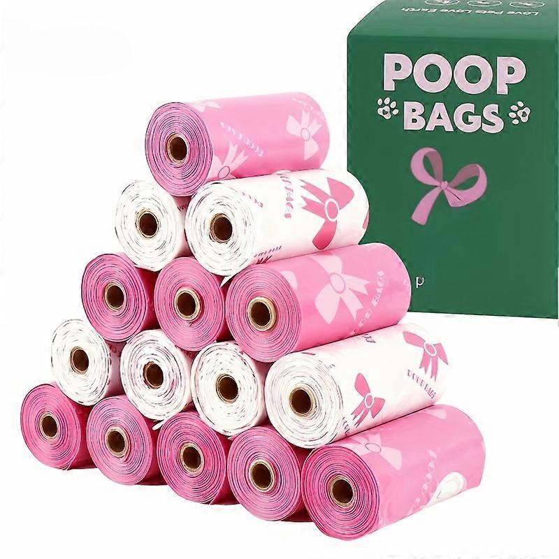 20 Rolls of Extra Thick Dog Waste Bags, Leak-Proof Polyethylene Trash Bags,Convenient And Easy-To-Use Garbage Bags.