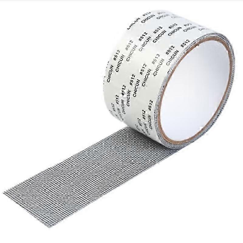 2 pcs Window Net Anti-Mosquito Mesh Tapes Sticky Wires Patch Repair Tapes New Screen Window Door Mosquito Netting Patch Repair Tools (Color : Gra