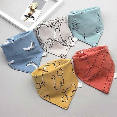 5-Pack Feeding Bibs for Lunch