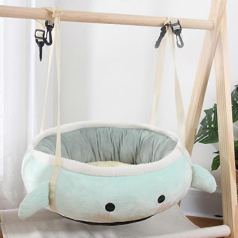 Hanging Design Cat Hammock Nest Short Plush PP Cotton Cat House Multi-purpose Warm Cat and Dog Pet Supplies Hammock  Cat Bed