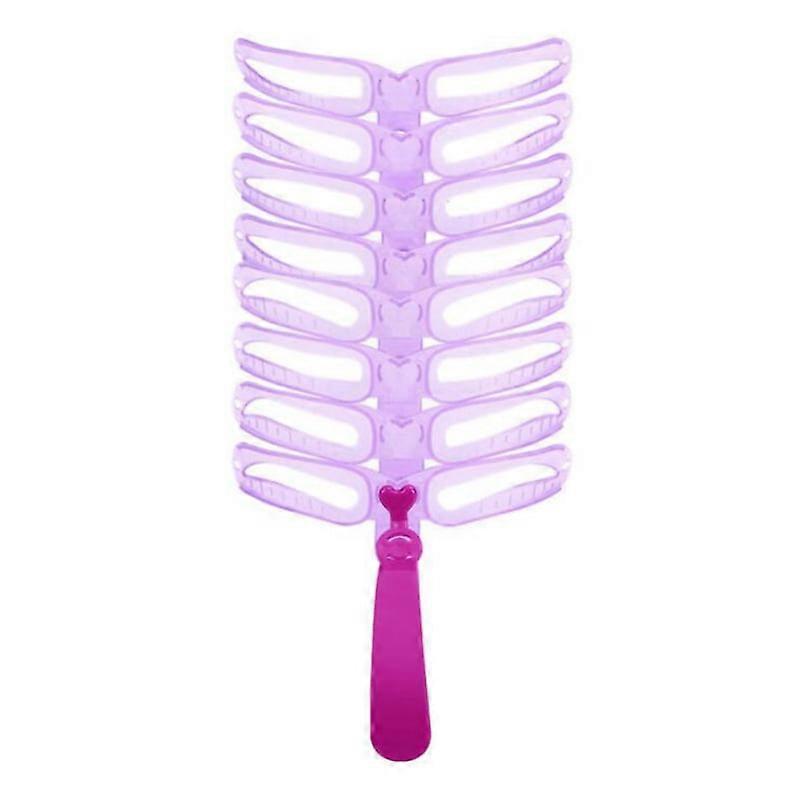 Handheld Eyebrow Card Reusable Eyebrow Drawing Shaping Templates Handheld Makeup Tools