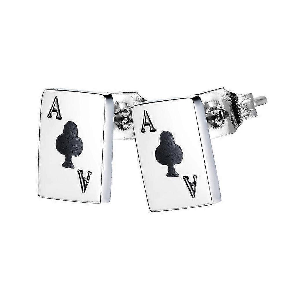 Poker Stud Earrings for Women's