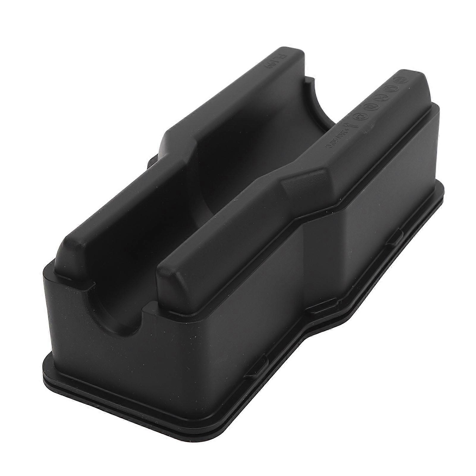 2pcs Cylinder Ice Cube Tray Professional Easy Release Large Capacity Hollow Silicone Cylinder Ice Cube Tray with Lids for Drinks Black 