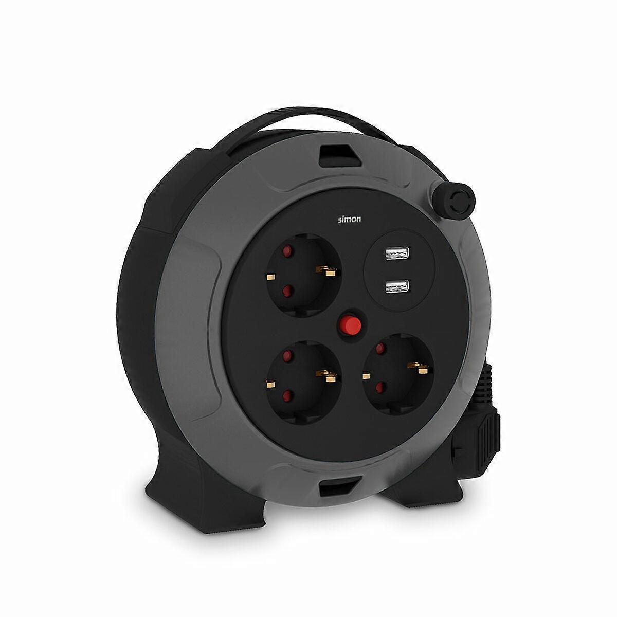 Cable reel Simon 19,6 X 9,4 X 18,7 CM 3 x 1,5 mm 5 m