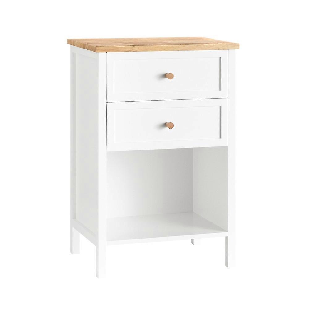 SoBuy FBT126-WN, κομοδίνο Βοηθητικό τραπέζι Καναπές Βοηθητικό τραπέζι