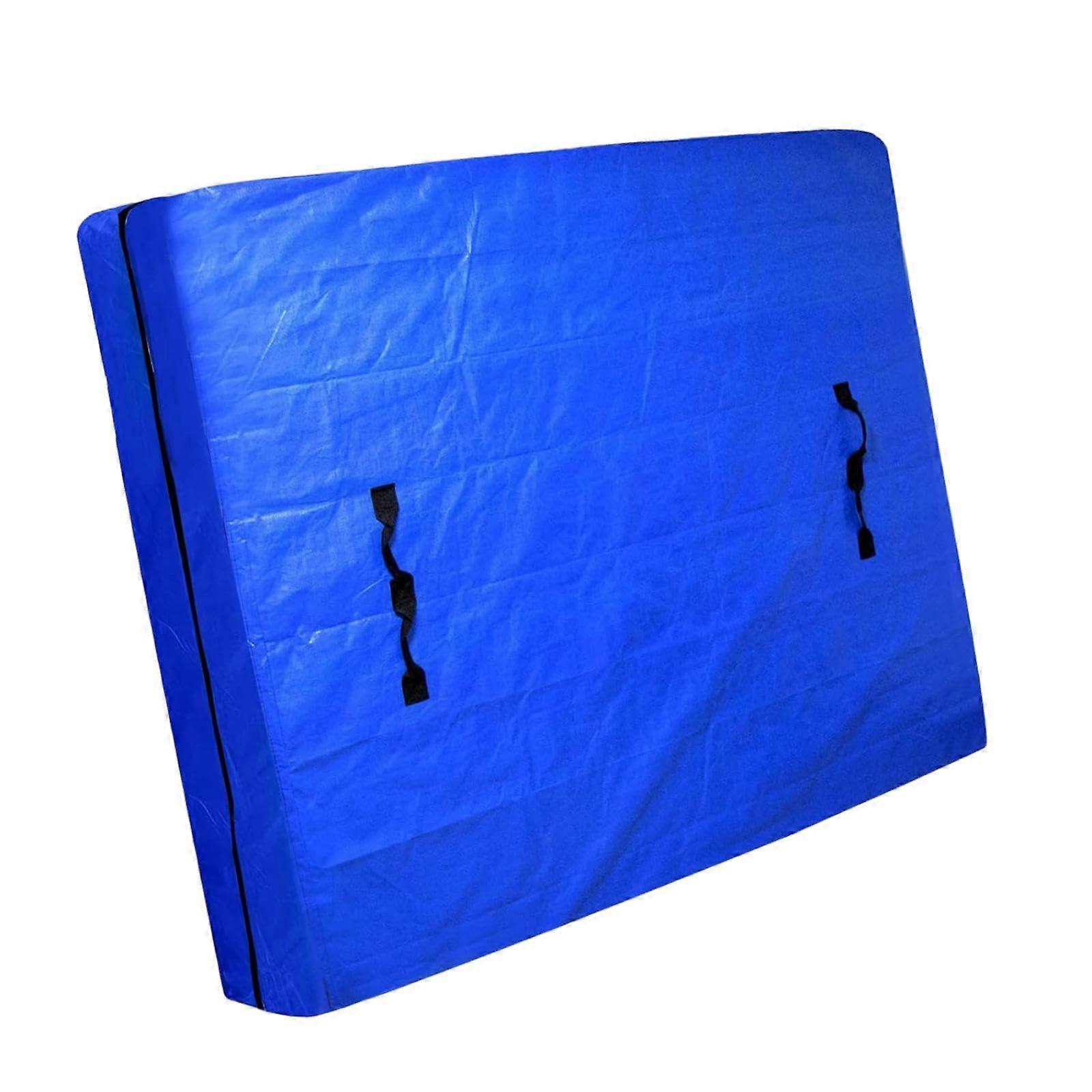 Mattress Bag Portable Storage Bag For  And Moving 208cm x 160cm x 38cm Blue