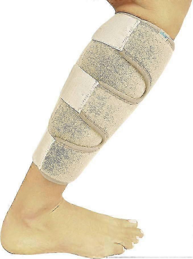 Calf Support for Sports - Adjustable Shin Splint Wrap with Compression for Muscle Recovery