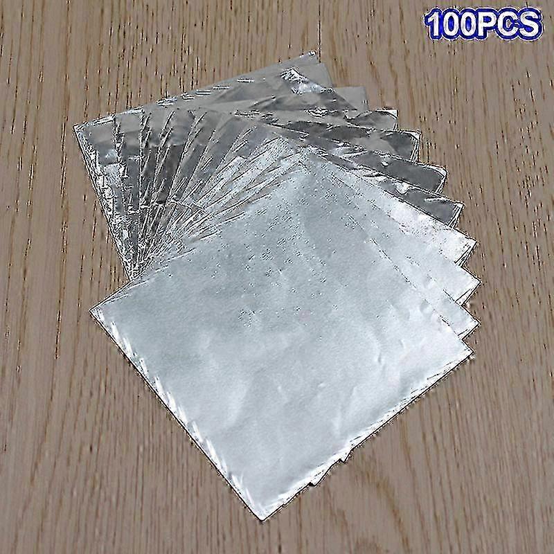 100pcs Art 100 x 24K Sheets for Art Crafts Design Gilding Framing Scrap