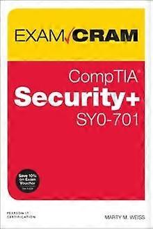 Comptia Security Sy0-701 Exam Cram - Exam Cram - Martin Weiss - Computer certification: CompTIA - Pearson Education - Paperback