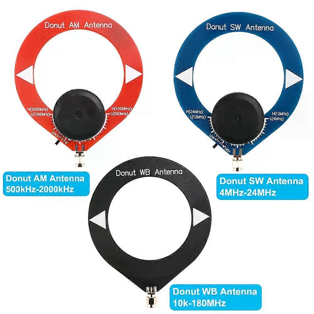 Donut Antenna module SW Shortwave Antenna AM Medium Wave Antenna Broadband Reception Antenna Mini Loop Antenna Module