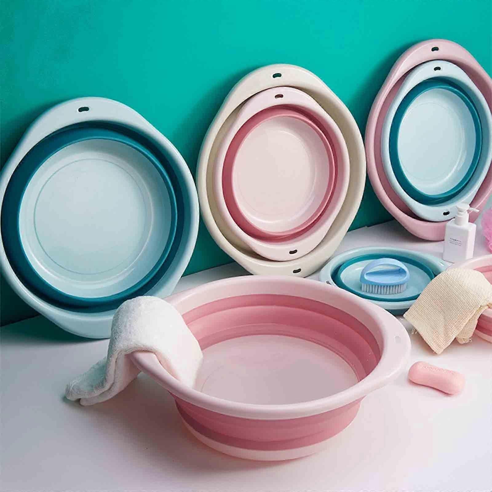 Donemore Multipurpose Foldable Washbasin Lightweight Portable Basin, Collapsible Plastic Basin for Camping Sink and RV Sinks