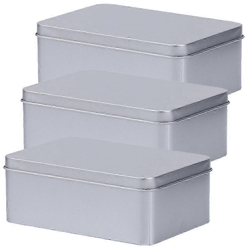 Tinplate Storage Box for Wedding Candy Tin Box with Lid 12Pcs Set