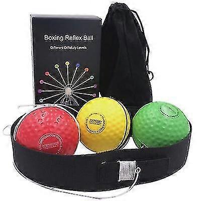 Head-mounted Boxing Reaction Ball, Sanda Combat Training Boxing Speed Ball