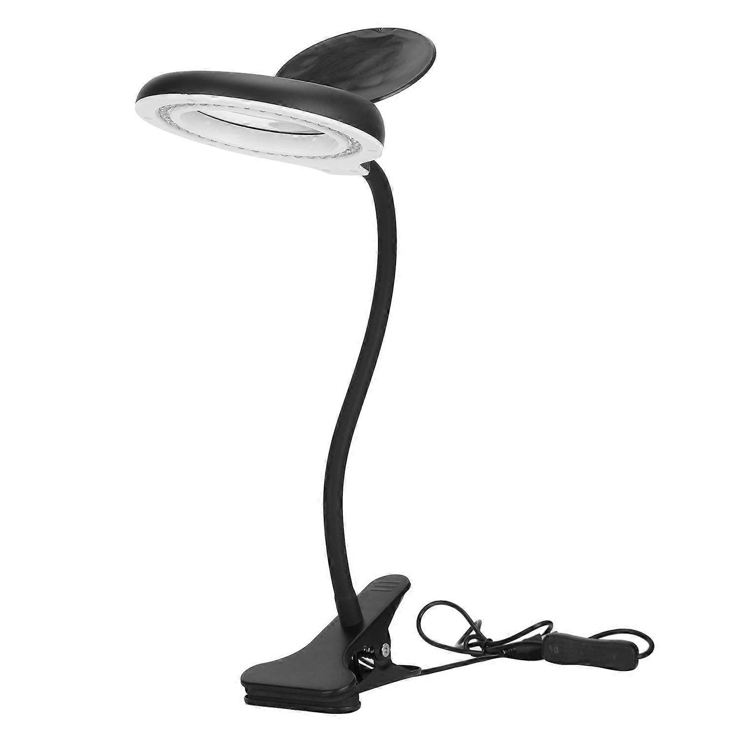USB LED Magnifier Lamp LED Desk Lamp with Clip for Reading Lighting Electronic Repairing
