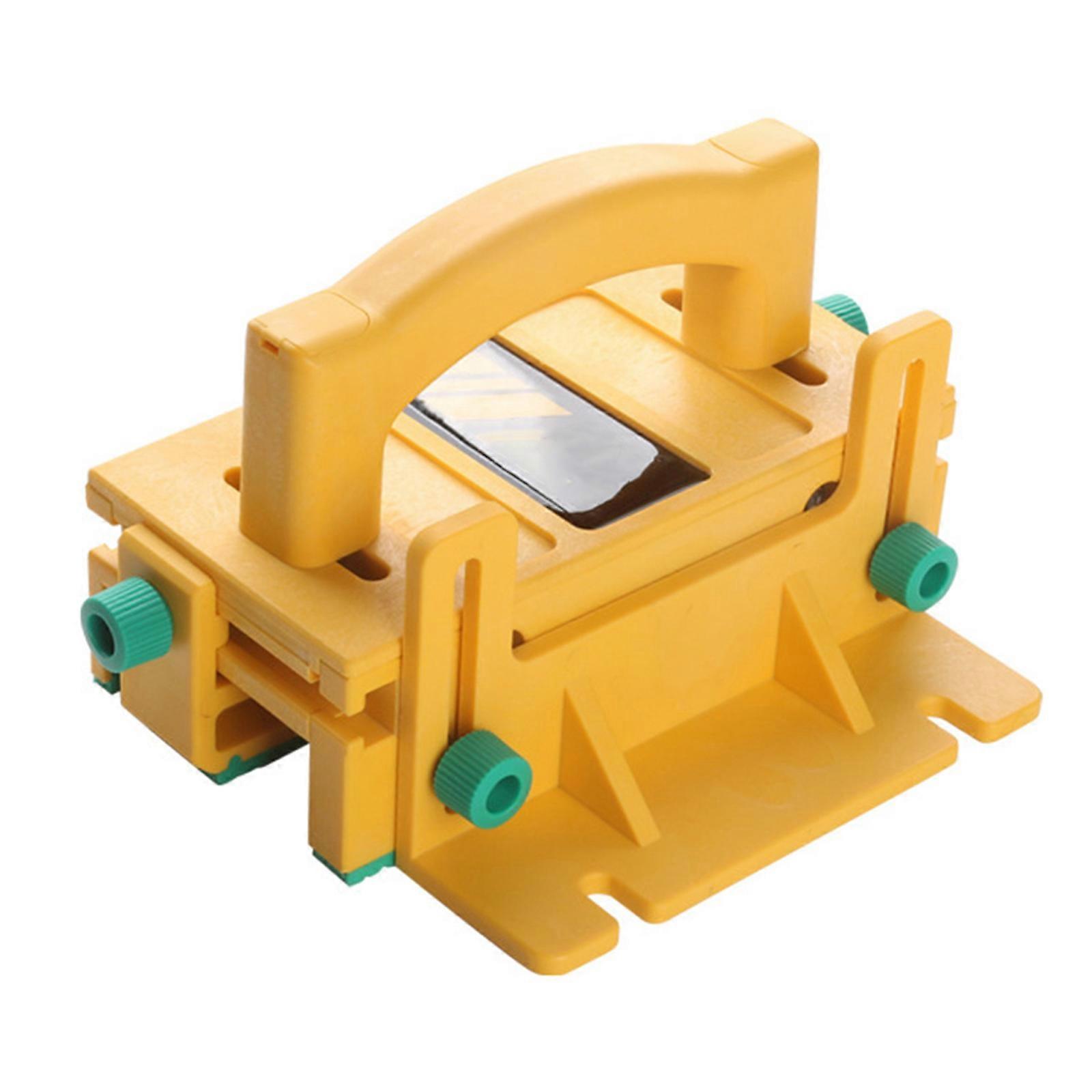 Safety Pushers TableSaw Push Block for Electric Circulars TableSaw and Router Tables with Comfortable Grip  Yellow