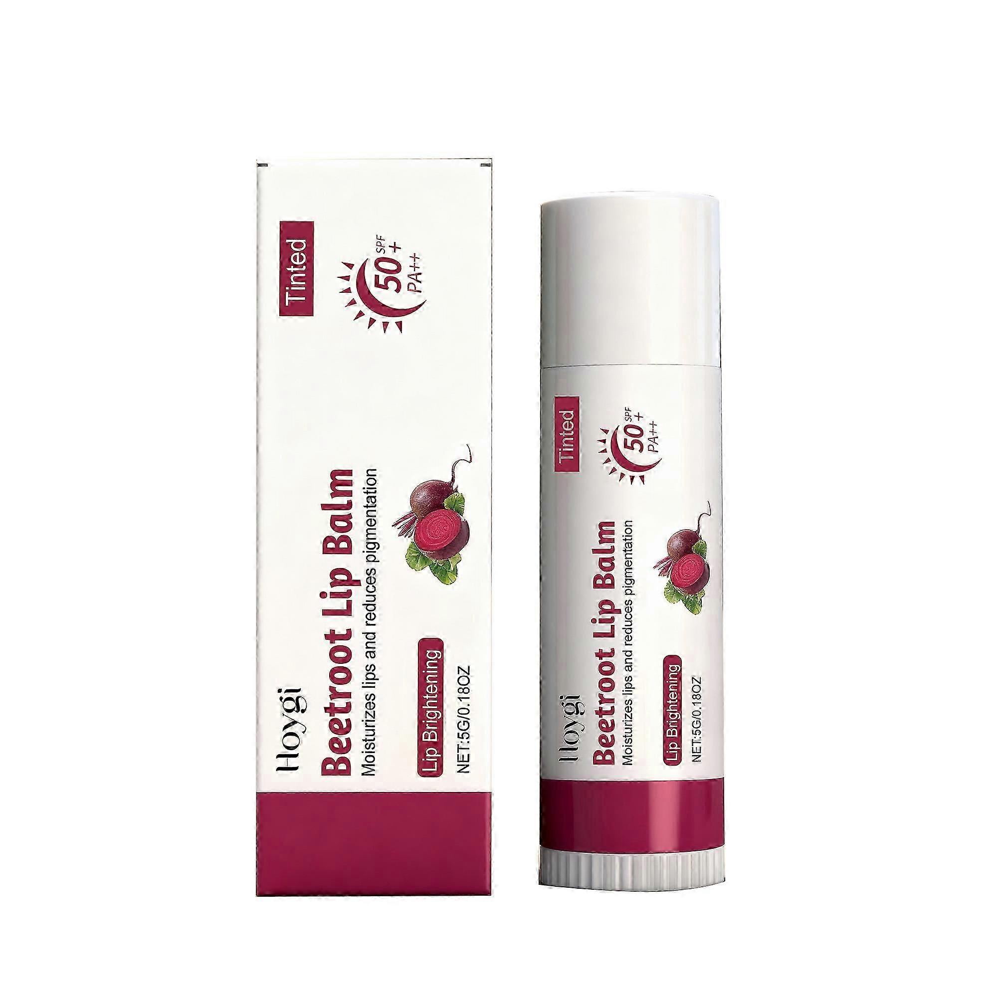 Hoygi Beetroot Nourishing Lip Balm Is Light, Hydrating, Refreshing And Non-Sticky, Suitable For Daily Lip Care