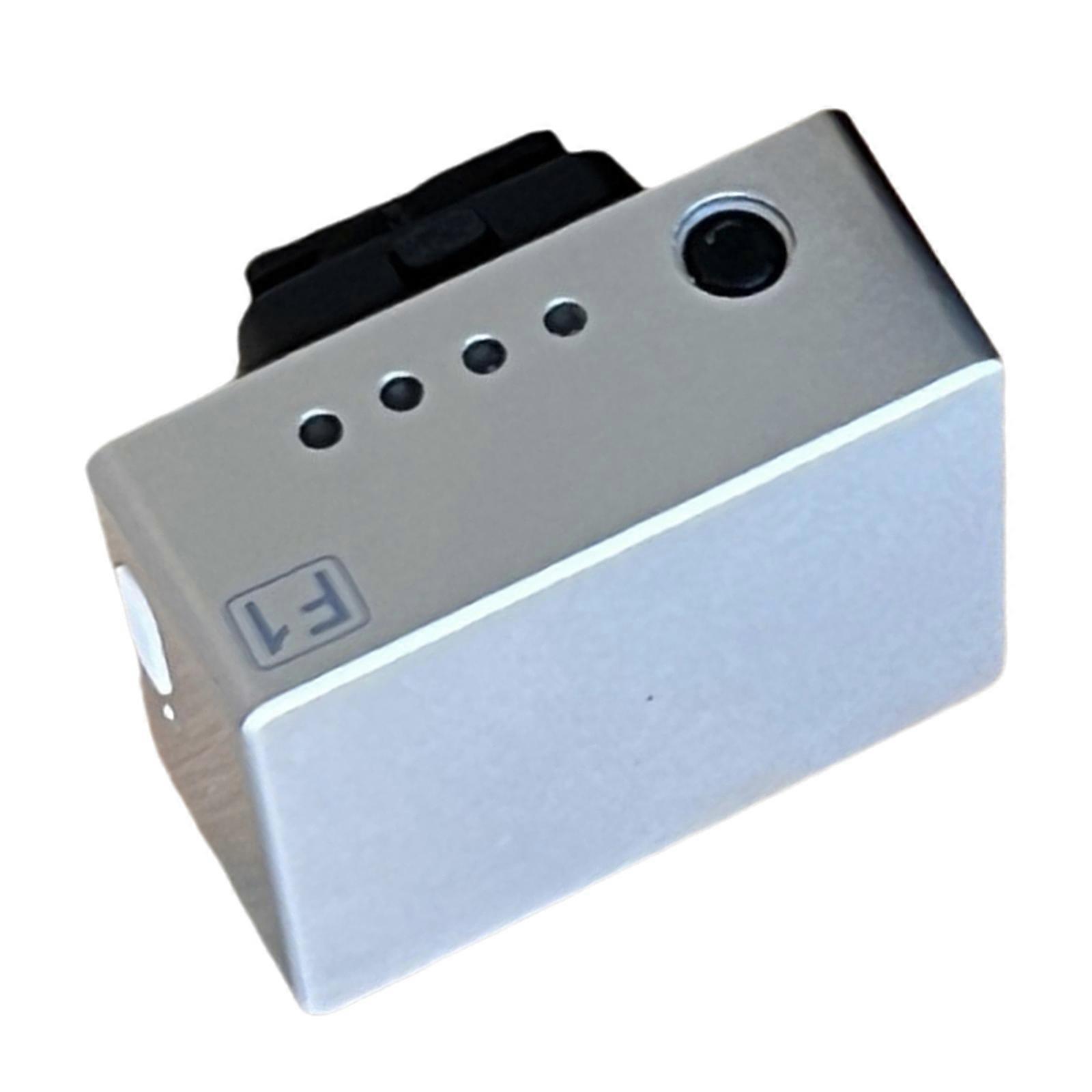 Multi Brand Compatible Hot Shoe Flashlight With Flexible Power Adjustment For Photo Enthusiasts  silver