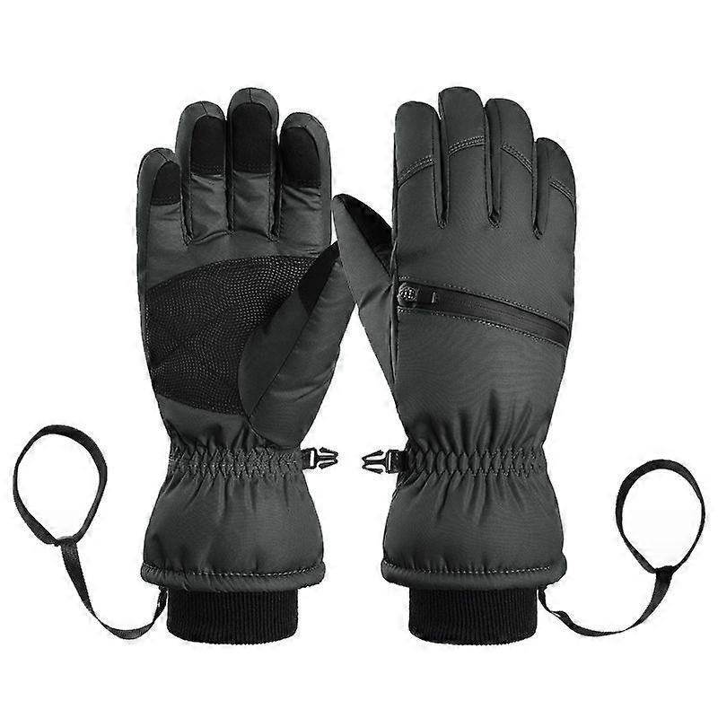 Winter Padded Ski Finger Gloves, Size: XS
