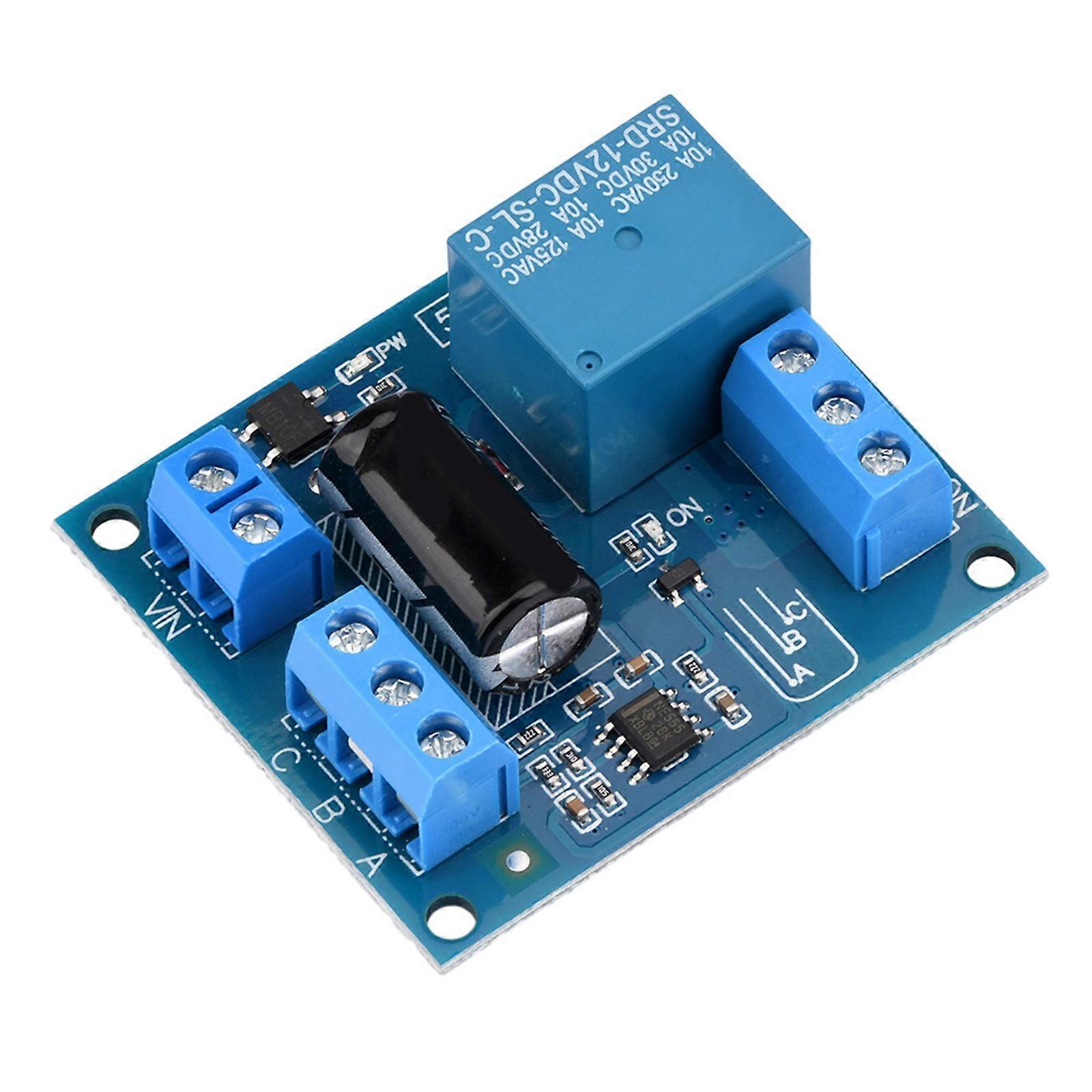 Automatic Liquid Level Control Relays Switches Module 12VDC NE555 Circuit Simple Wiring Diagrams Included For Reservoirs Management Multicolor
