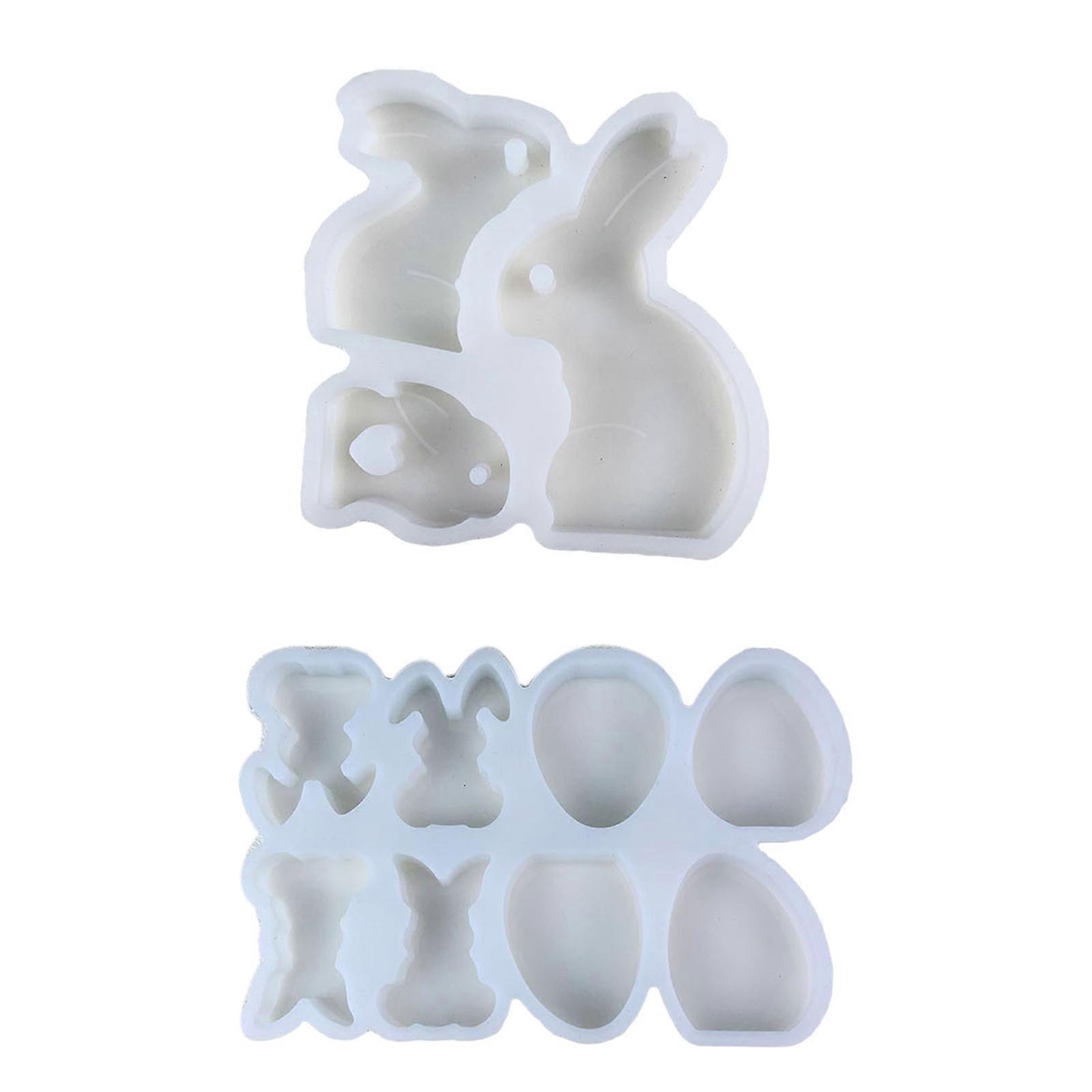 Practical Silicone Mould Accessory for Making Rabbits Candle Holders Great for Personalize Styles and Decorations Multicolor