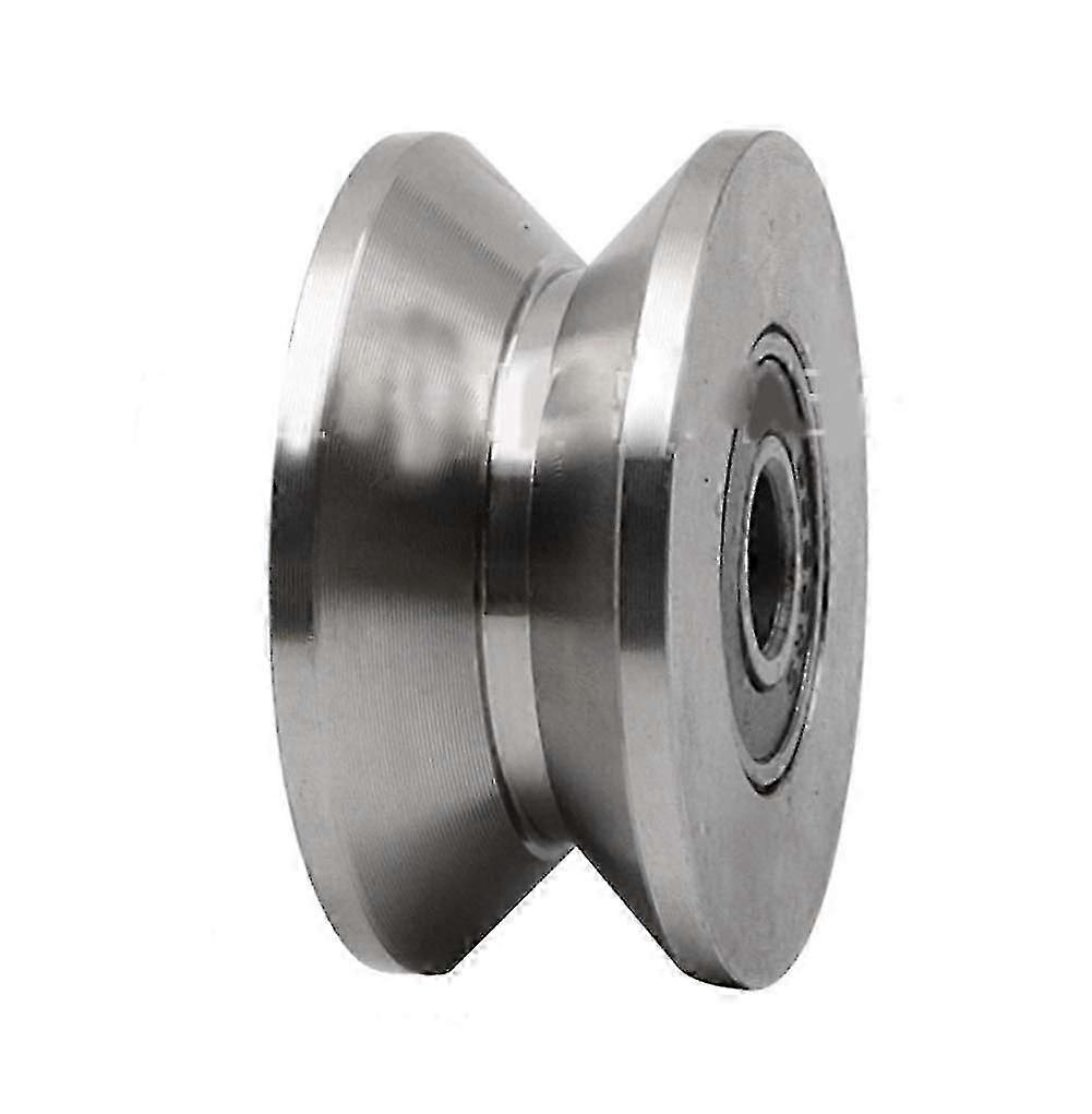 Kraftig dørhjul i rustfritt stål 304, 2,7 tommers reservehjul