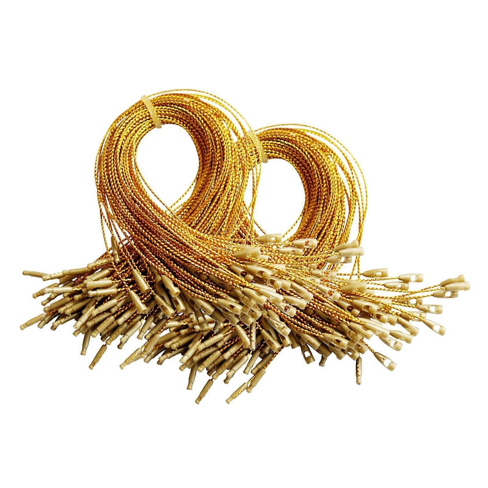 200 Pieces Ornament Hanger for Christmas Ornament String Versatile with Snap