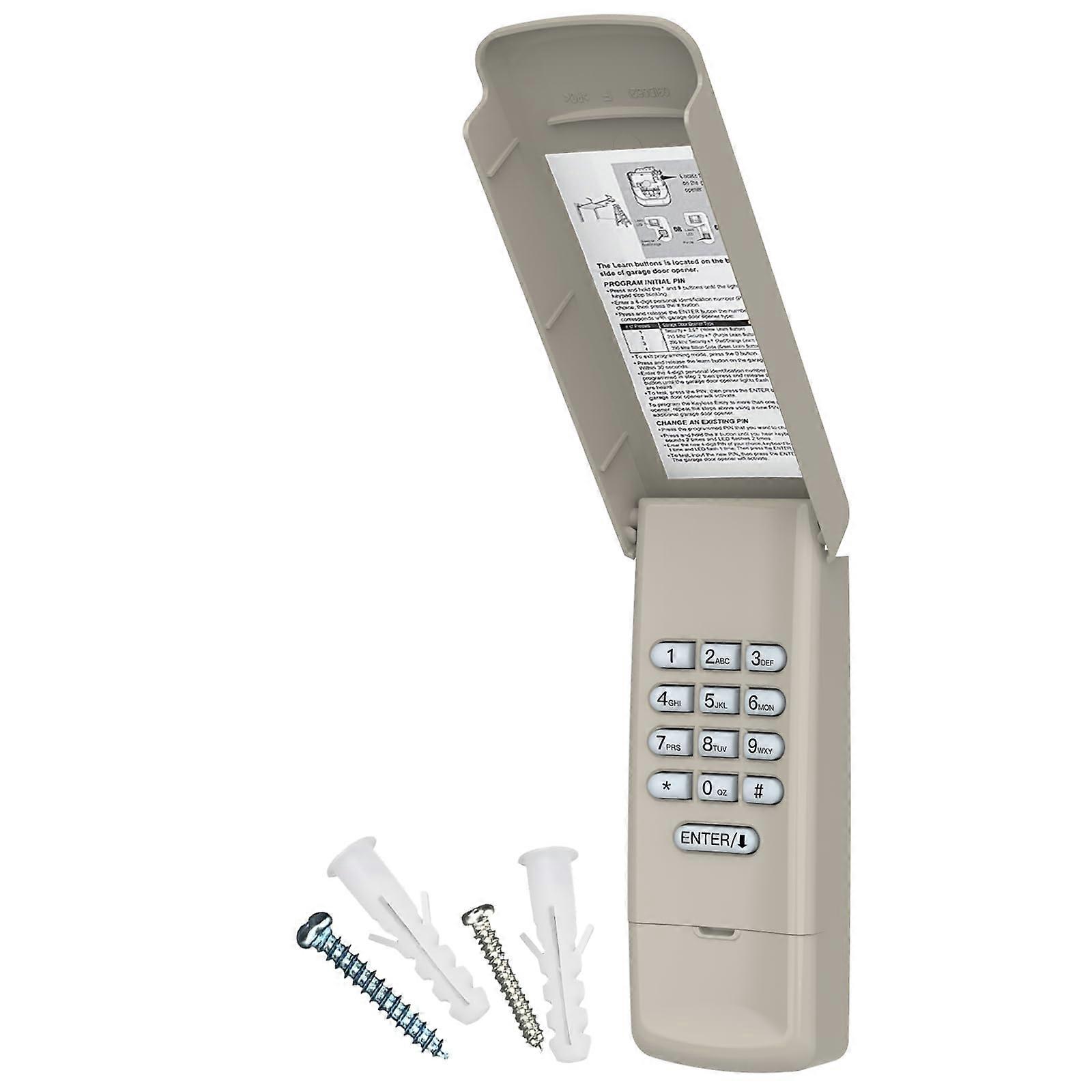 Wireless Garage Door Keypad for Openers