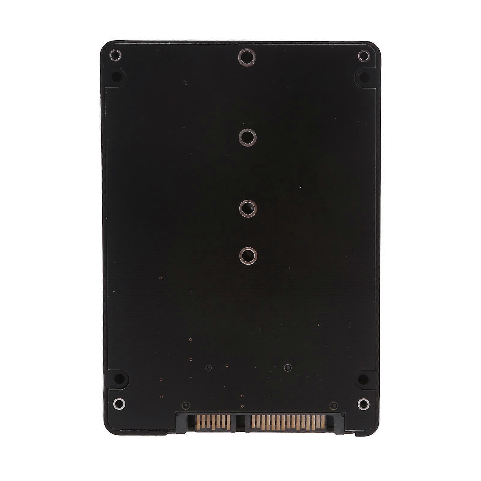 Placa Adaptadora M.2 NGFF SSD para SATA 6Gb de 2,5 polegadas com Gabinete e Soquete (Não compatível com NVMe) Multicolorida