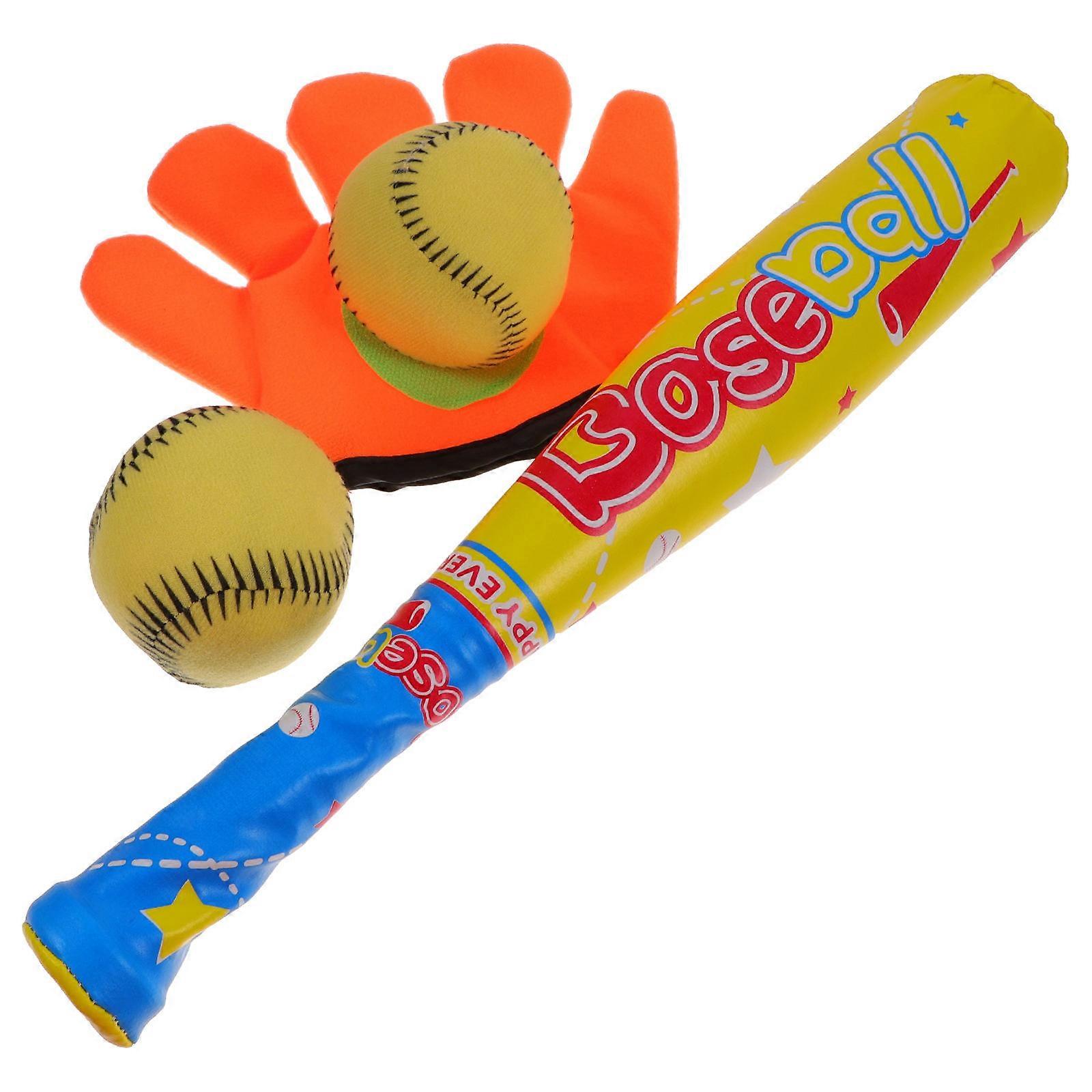 Kids Baseball Toy Set for Improving Batting Skills 1Set Assorted Color