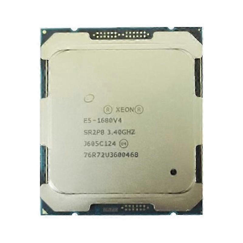 Xeon E5-1680V4 CPU Socket LGA 2011-3 8 Cores 16 Threads 3.4GHz 20MB L3 Cache 140W