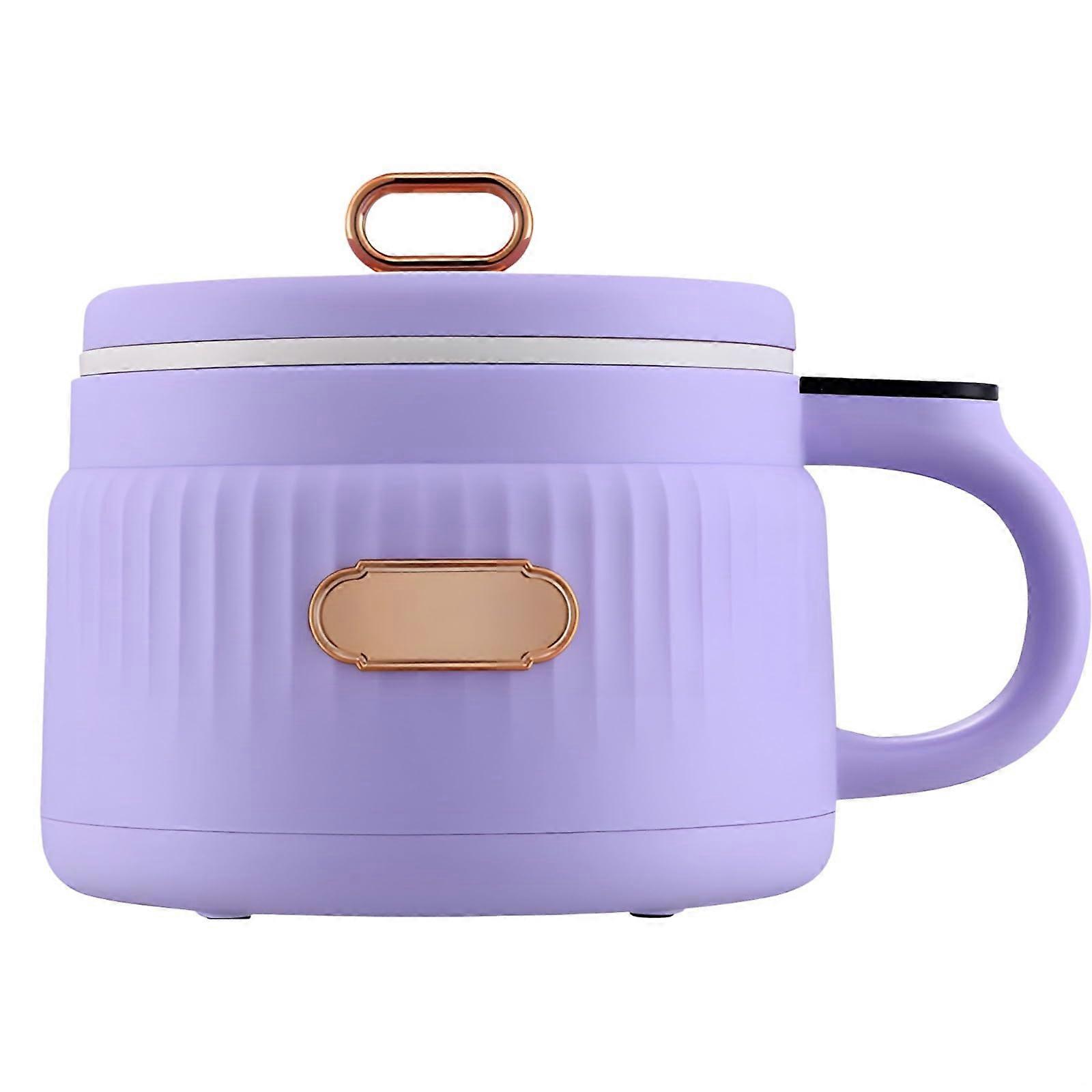 Electric Hot Pot 1.6L NonStick Cooker for Ramen and Soup with Fast Heating and AutoOff Safety