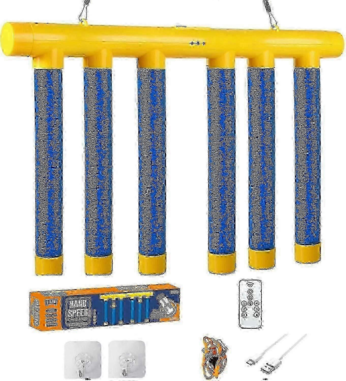 Reflex Challenge Game, Drop Sticks Game, Hand Eye Coordination Reaction Training Toy, 3 Adjustable Speed, With Remote Control