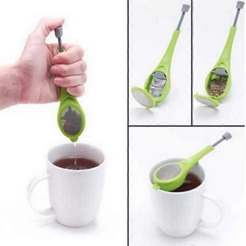 Silicone tea strainer, tea filter, tea infuser, OPP packaging