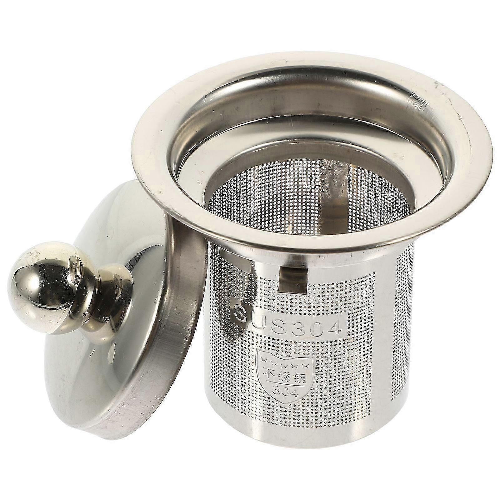 Stainless Tea Strainer Insert Tea Infuser Tea Pot Accessories Tea Filter Mesh