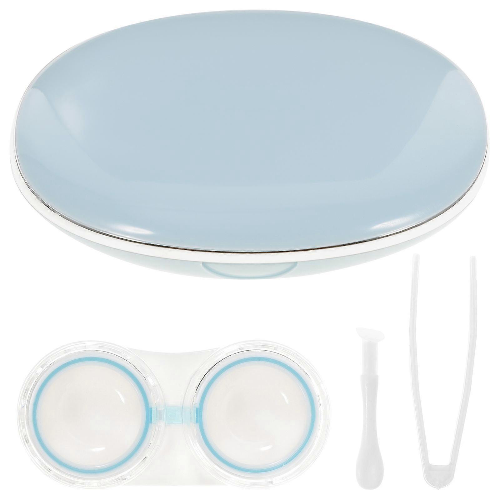 Tragbarer Objektivbehälter, blau, robust
