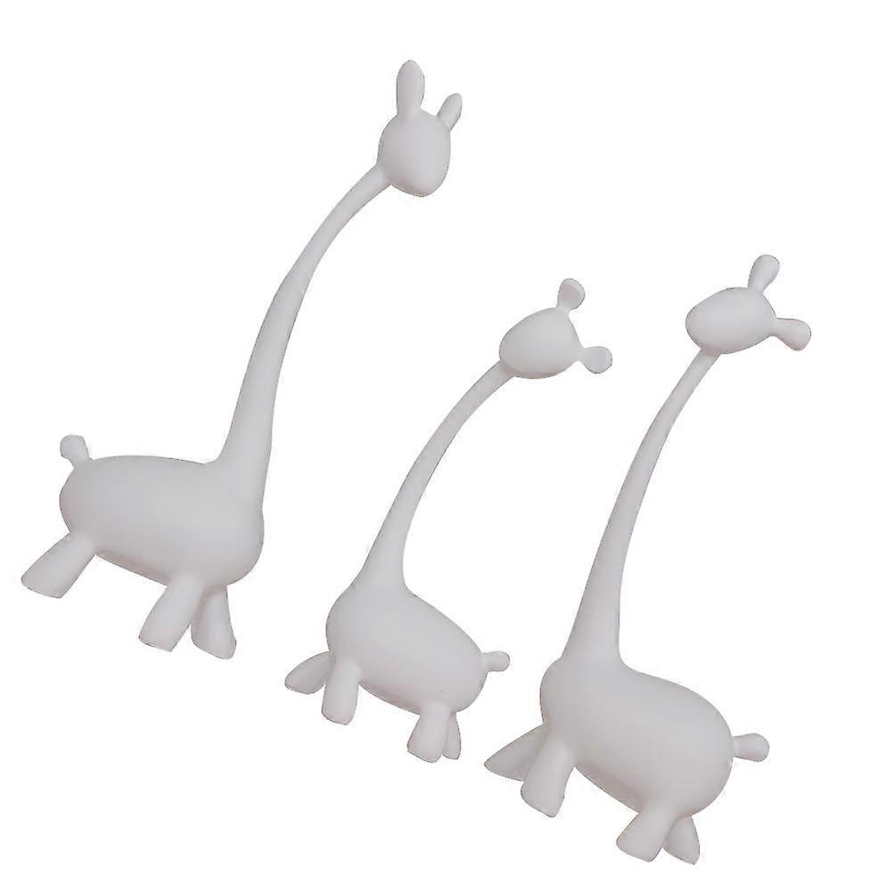 Giraffe Ceramics Ornaments Home Decor 9Pcs White Ceramic Set