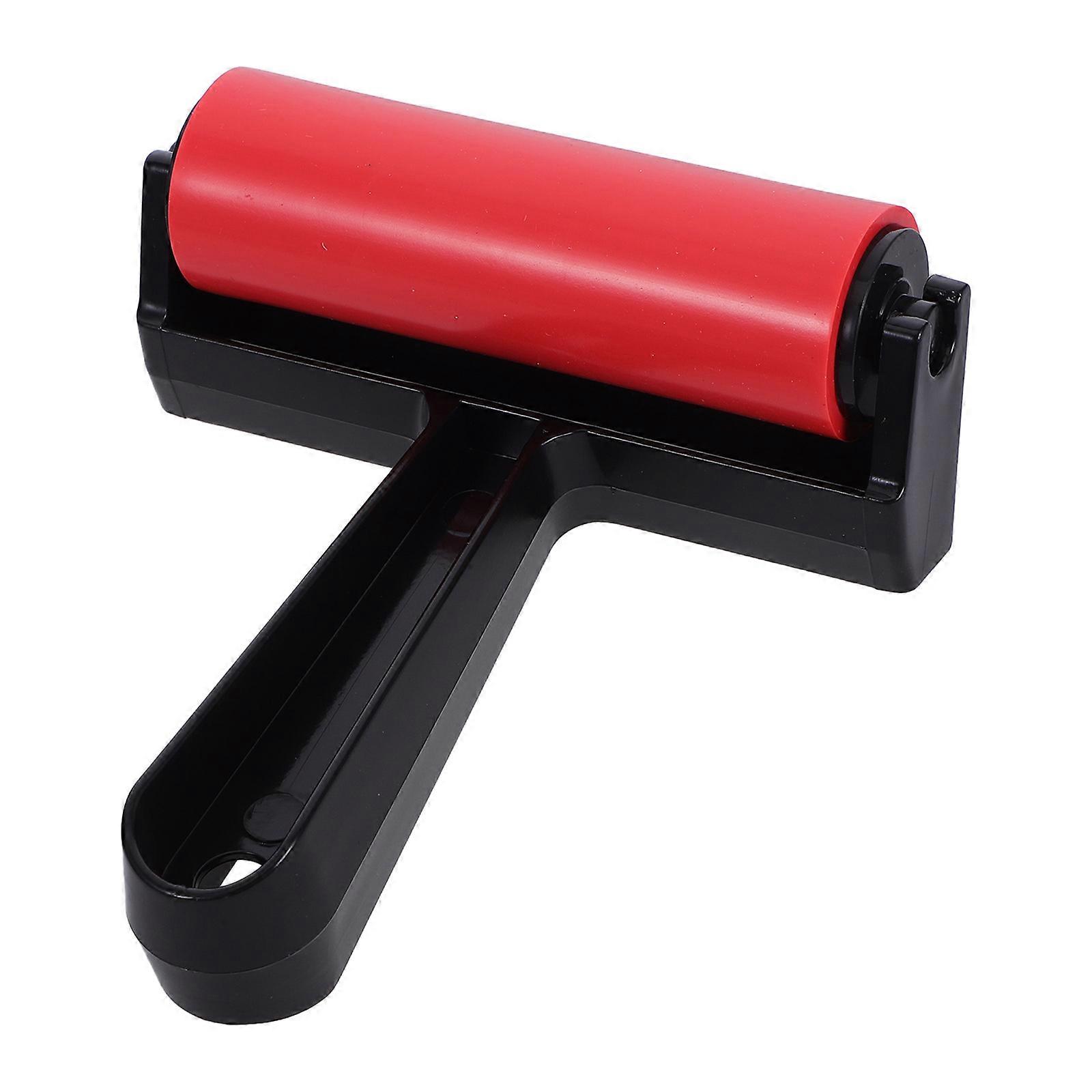 Ink Roller for Crafts Printmaking Rubber Applicator with Hand Tools