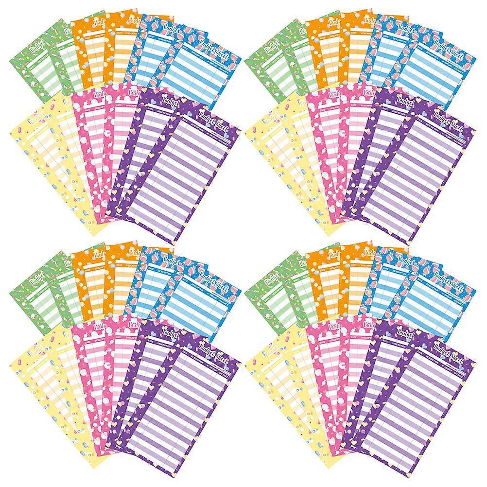Expense Tracker Budget Sheets for Budget Binder Inserts 120Pcs