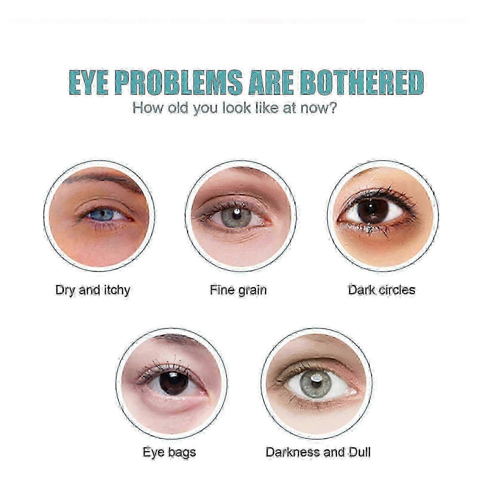 20 stuks Instant Anti Rimpel Oogcrème Anti-aging Voedend Oogserum