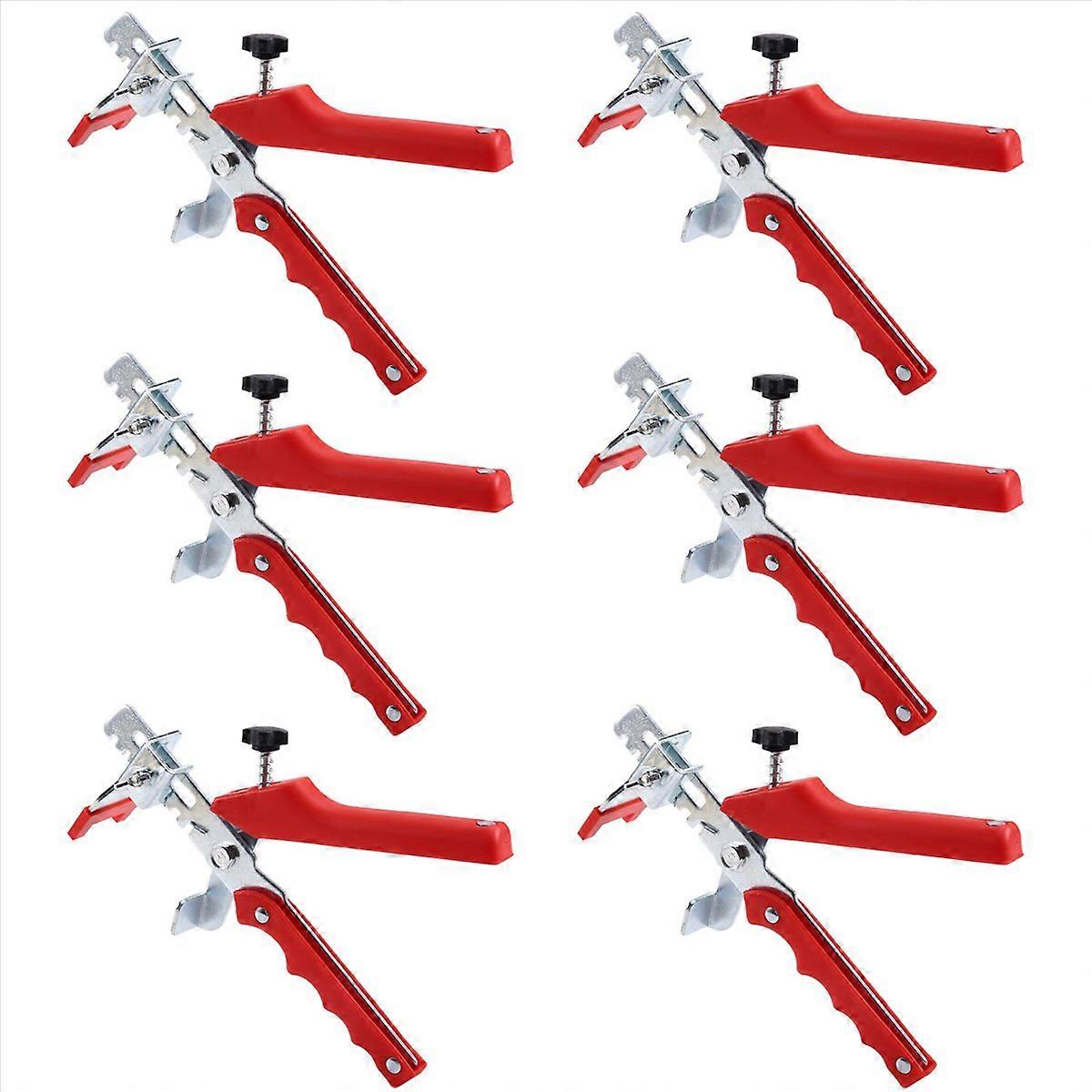 6Pcs Tile Leveler System Pliers for Tile Leveling Hand Leveler Set