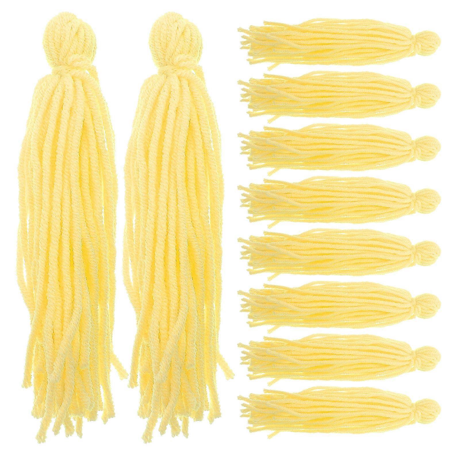 Breeding Mop Fish Tank Floating Fish Spawning Mop Woolen Yarn 10Pcs