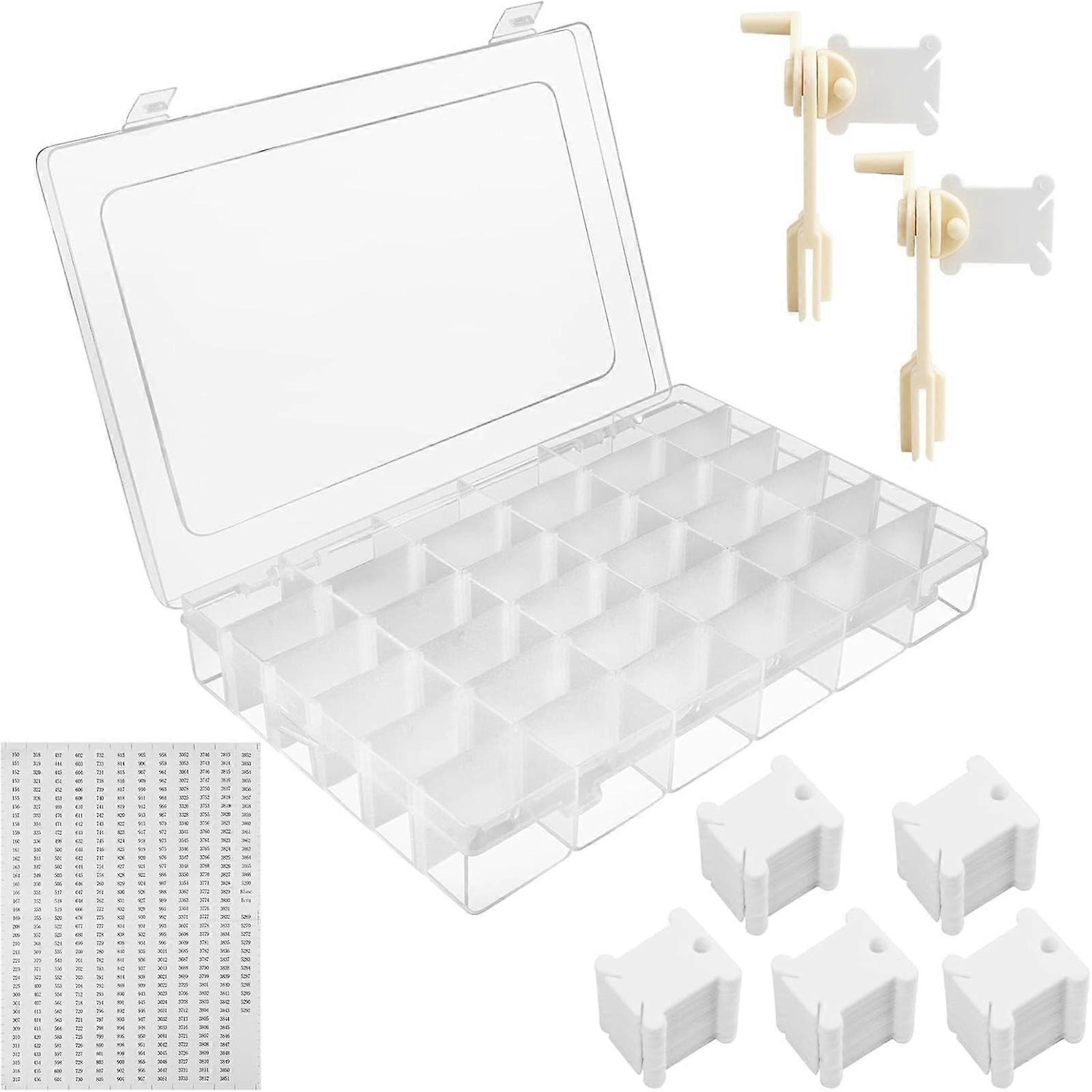 Efficient Embroidery Thread Management Systems Incorporating Removable Compartments and Thread Winder for Sewing Multicolor