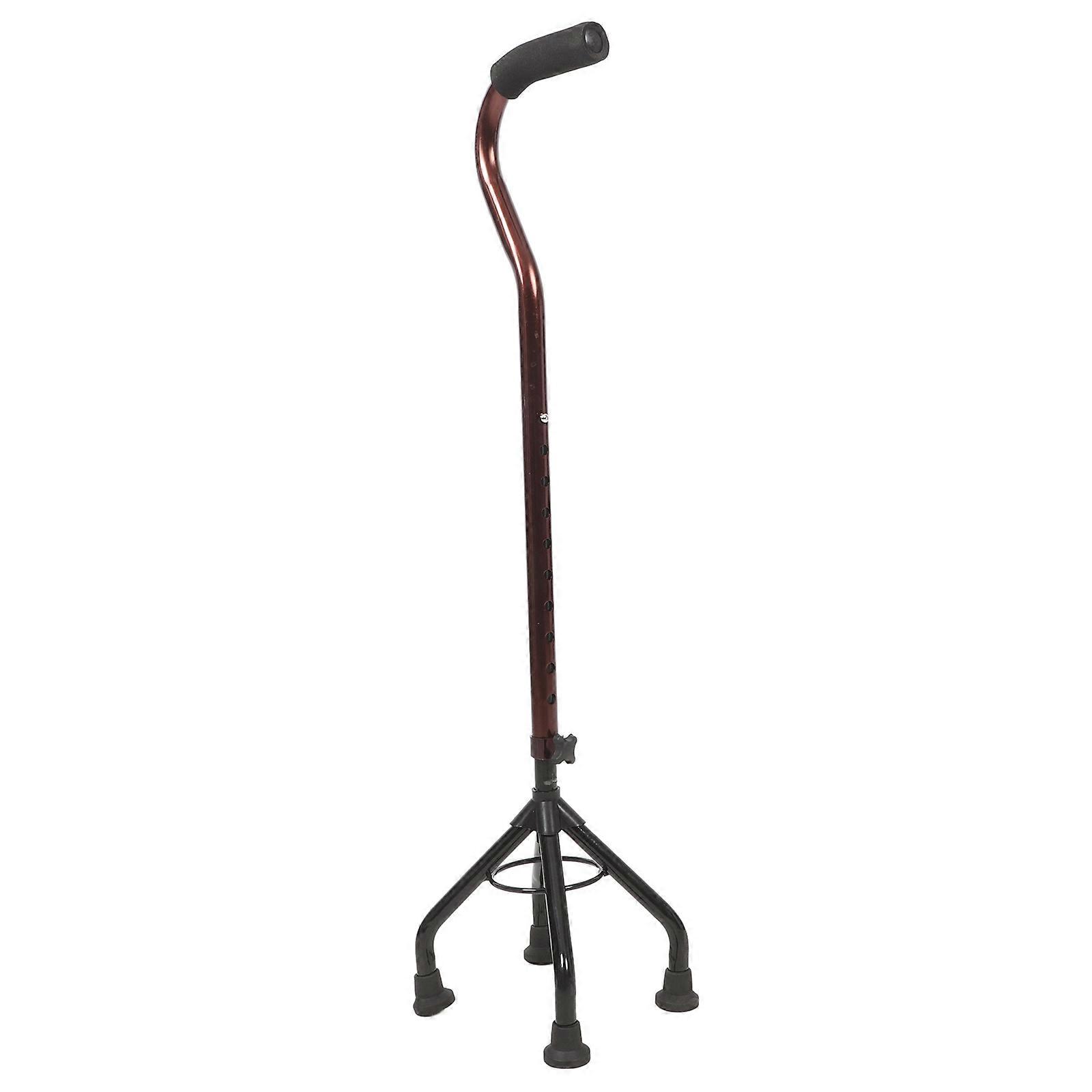 Camping Walking Stick Lightweight Multi-Function Ergonomic Design Rubber Handle 1Set