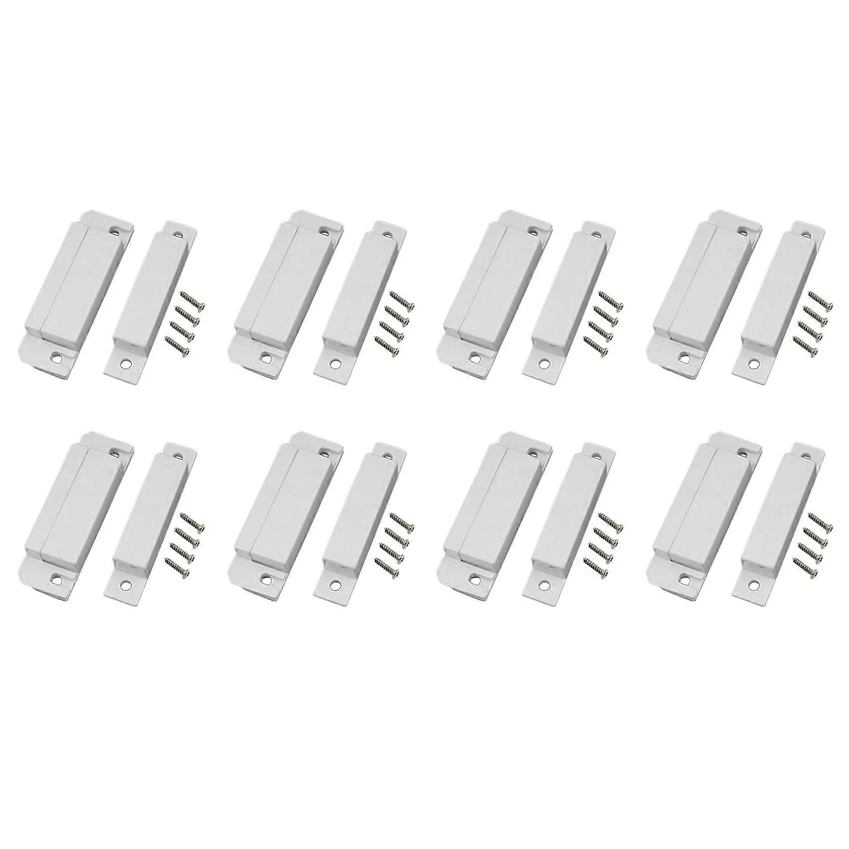 8X Magnetic Sensor Home Door Window Entry Warning Alarm Switch