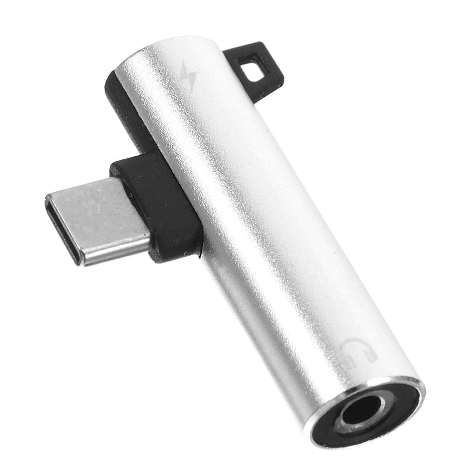 Digital Audio Adapter Type c to Headphone Jack Converter Metal Body 3.5mm Output USBC Compatible Smartphones Tablets